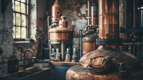Quels sont les critères pour une location de vacances en Écosse avec des visites de distilleries et des ateliers de tissage?