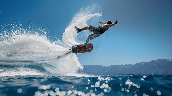 Quels sont les meilleurs spots pour faire du wakeboard sur le lac Tahoe, USA?